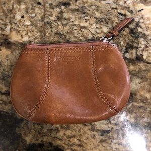 Vintage coach coin purse